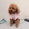Hondenkleding Kat Pullover Mooi gemakkelijk te dragen Ronde hals Huisdier Strik Zomerkleding Dagelijks gebruik T-shirt Vest