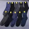 Herrstrumpor vinter 10 vårpar bomullsmän Autumn Sock Male Fashion Thermal Novely Casual Bortable Bekväm äldre