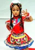 Abbigliamento da palcoscenico Abiti da ballo per minoranze Maniche per ragazze mongole Spettacolo per bambini tibetani