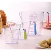 Ferramentas de medição Copo plástico Jarro de medidas de bolo digital para assar jarros de cozinha