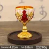 Kubki 1PC Vintage Wine Cup Retro Chic 30 ml wysokiej jakości metalowe szampana narzędzia do ulepszenia domu części gospodarstwa domowego