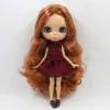 ICY DBS BLYTH DOLL 16 BJD TAN SKIN GOINT BODY SHINY FACE 30cm TOY GIRLS GIFT Y240129