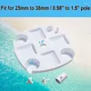 Tea Trays Drink Tray With Cup Holders & Snacks Compartments For Beach Garden Swimming Pool