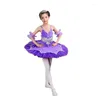 Bühne tragen Kinder Ballett Rock Little Swan Dance Performance Ballerina Kleid Professionelle Tutu für Mädchen