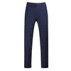 Men's Pants Business Casual Zipper Pockets Lightweight Skinny Large Size Hundred Solid Color Suit 8 Simple Sports