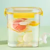 Liquid Soap Dispenser 2 Pcs Lemonade Container Laundry Detergent Water For Fridge Fruit Juice