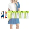 Casual Dresses Summer Solid Spring Printed Dress for Women Trendy Beach Crewnec Short Sleeve Kjol Spaghetti Kne Längd