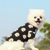 Odzież psa Pet Puppy T-koszulka Kamizelka Ostroć przeciwsłoneczne SUN SUND I LETNE WYDRAWA TRIPED T-shirt krótkie rękawy Małe średnie psy