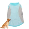 Vestuário para cães Camisetas com resfriamento instantâneo Camisa de proteção UV Correias ajustáveis para treinamento de caça ao ar livre SP99