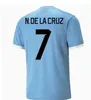 24 25 Euro Cup nationale ploeg Uruguay voetbalshirts E.CAVANI R.BENTANCUR L.SUAREZ N.DELACRUZ Arrascaeta 2024 R Araujo Bentancur Gimenez nationale ploeg Voetbalshirts