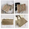 Shopping Bags Large Capacity Cotton Linen Women's Tote Bag Fashion Shoulder Commuting Underarm Casual Handbag