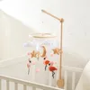 Baby Speelgoed 0 12 Maanden Flamingo Mobiles Montessori babyrammelaars kamer decoratie kinderwagen Bed Bel voor geboren baby Geschenken 240118