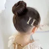 Haarschmuck Kinder Vintage Frosted Geometrie Ornament Clips Koreanische Y2k Kawaii Schöne Haarnadeln Für Frauen Großhandel