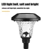 LED Garden Lights Solar Lawn Lamps Pathway Light Waterproof Outdoor Power Lamp Landscape Lighting Yard Decor