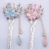 Hair Clips Fancy Colorful Flower Hollow Clip Accessories Women Fashion Rhinestone Hairpin Headwear Jewelry