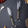 Copos de vinho sem chumbo cristal diamante vidro taça champanhe casamento presente de aniversário festa em casa drinkware decoração
