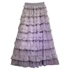 Jupes Femmes Tulle Jupe Volants Multicouche Maille Une Ligne Tier Tutu Bal De Mariage Long Crayon Pour Femmes Berceau