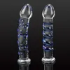 OLO Crystal Glass Dildos Female Masturbator Large Penis Realistic Dildo Erotic Anal Butt Plug G-spot Sex Toys for Woman 240129