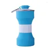 Water Bottles Collapsible Sports Bottle Portable Carry Camping Outdoors Silicone Drinkware Eco-Friendly Health Cup Wholesale J108