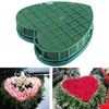 Decorative Flowers Wedding Garland Heart Shaped Floral Foam Plant Artificial Arrangements