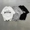 Heren T-shirts Oversized Cole Buxton T-shirts Brief Logo Slogan Patch Geborduurde Korte Mouwen Tops CB T-shirt Voor Mannen vrouwen