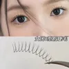 Cílios Postiços Coreano Menina Grupo U Tipo Handmade Transparente Haste Fina Suave Natural Mink Eye Lashes Maquiagem Atacado