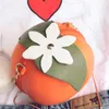 이브닝 가방 창조적 인 오렌지 모양 여성 어깨 디자이너 체인 메신저 가방 재미있는 숙녀 크로스 바디 세련된 작은 지갑 2024