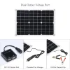 Batterie externe portable 400w8000w, Kit de panneau 12v, plaque solaire de contrôleur pour maison/camping/rv/voiture, chargeur de batterie rapide