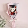 Decorative Flowers Graduation Gift Valentine'S Day Animal Bouquet Cartoon Lovely Bear Decoration