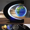 Floating Magnetic Levitation Globe LED World Map Antigravity Lamp Ball Light Home Decoration Desk Tillbehör Staty Escultura 240123