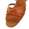 Girls Ballroom 481 Latin Dance-Shoes Soft Women Ladies Tango Jazz Practice Dance Shoes Salsa Sandal Drop 240125 830