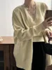 Kvinnors stickor qoerlin kvinnor tvådelar väst cardigans spets sexiga uppsättningar 2024 koreansk mode grå svart kvalitet 2 bit tröja stickade toppar