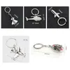 Keychains Air Plane Model Fighter Toy Keychain Aircrafe Travel Fashion Gift Key Ring Bag Car Accessories Jewelry For Him Kid