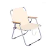 Mobilier de Camping chaise de Camping pliante en alliage d'aluminium Portable inclinable bras de loisirs réel Relax pêche plage