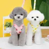 Hondenkleding Schattig Fruit Print Jurken Met D-ring Zomer Huisdierenkleding voor kleine honden Shih Tzu Pommeren Puppy Jurk Riemen Ropa Perro