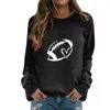 Women's Hoodies hoodie jacka tröjor för kvinnor halloween sketelon mönster avslappnad crewneck långärmad blusar träning full zip