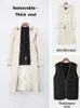 Super Long Windbreaker Mensbritish Trench Coatouble-breasted Mid-Grey Long Dress Spring and Autumn Over Knee Fashion Thi 240124