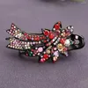 Hair Clips Minority Temperament Lady Back Of Head Rhinestone Women Claw Mother Duckbill Clip Accessories Korean Style