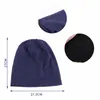 Berretti Donna Berretti di cotone Foulard slouchy Uomo Berretto chemio Cancro Cappello Cofano Copricapo Perdita di capelli Copricapo Skullies Copricapo unisex