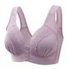 Bras Sexy Front Closure Bra Women Fastening Wireless For Push Up Lingerie Plus Size No Steel Ring