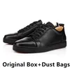 with Box Dress Des Chaussures Designer Loafers Mens Shoes Plate-forme High Casual Women Shoe Black Glitter Flat Trainers