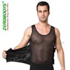 Mannelijke Taille Trainer Vest Zwart Wit Tummy Tuck Riem Gewichtsverlies Corset Buik Reducer Maag Gordel ML Body Shaper voor Mannen 240126