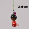 Bieciki 1PC Japońska marionetka Pendant Telefon Lina Małe prezenty 4 cm Kimono Doll Blakin