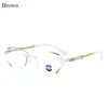 Sonnenbrille Multi-Fokus-Lesebrille Weit und Nah Dual-Use-PC Presbyopie-Brille Ultraleichte Antireflex-Progressivbrille