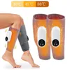 Sladdlös elektrisk kalvmuskelmassager fotben pressoterapi uppvärmd maskin smärtlindring 3 läge luftkomprimering avslappnar fysioter 240127