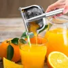 Rostfritt stålfrukter Juicer Squeezer Lemon Manual Citrus Orange Press Machine Drable Kitchen Tool 240130