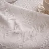 Table Cloth Fabric Knitted Round Dessert Tabl