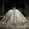 Seksowna ukochana sukienka Quinceanera 2024 Suknia balowa koronkowa aplikacja koralika TULL WIERNY MEKSYWANIE SWOID 16 vestidos de 15 anos