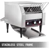 Cookware Sets 450 Slices/Hour Commercial Conveyor Toaster Heavy Duty Industrial Toasters W/Double Heating Tubes R Bun Bagel Bread Baked Food