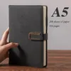 A5 Notebook Ultrathick Thickened Notepad Business Soft Leather Work Meeting Record Book Office Diary Sketchbook Students Cute 240119